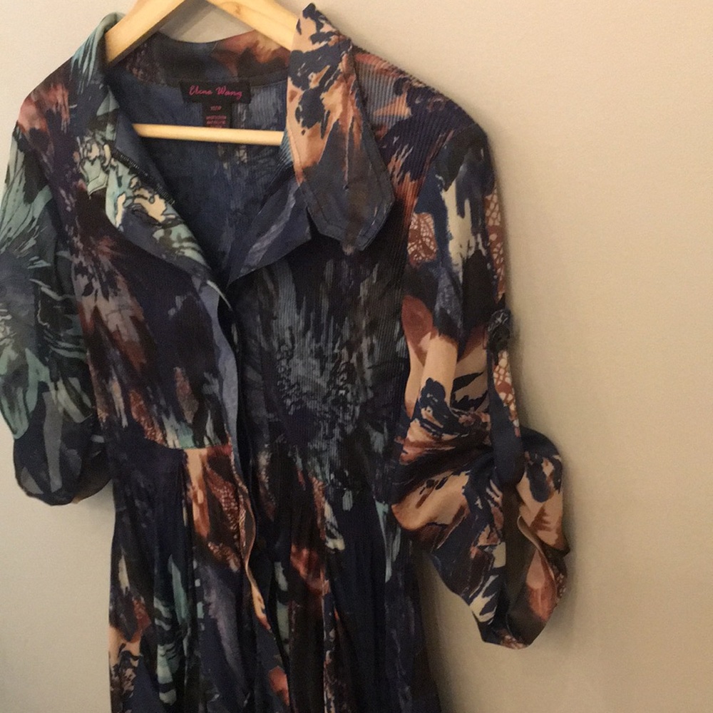 Floral multicolored blouse - Picture 2 of 4